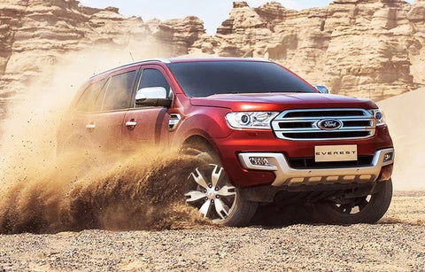 Ford Everest SUV 6" Matte Black Fender Flares (2015-2018)