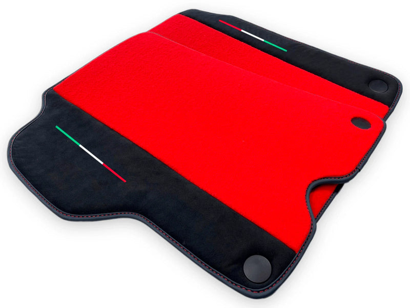 Ferrari California Convertible Red Tailored Carpets Floor Mats (2008-2014)