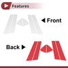 Mazda 2 Demio (2014-2023) - 6 Pcs Window Trim Pillar Set