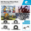 Car Model Zinc Alloy Metal Ball Bearing Pillow Block 8/10/12/20mm