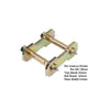 Landcruiser 70 75 Series 1985-1999 4x4 Set of 4 Leaf Spring Shackles