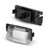 Infiniti G25 G35 G37 2PCS LED License Number Plate Lights Lamps