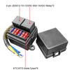 Car Truck Boat Pre-Wired Fuse Relay Box w/  4-Pin 80A Relay & 6 Fuses