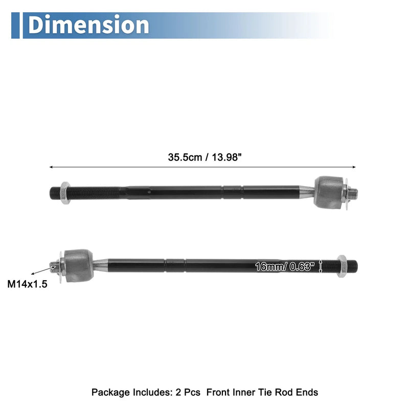 Toyota Matrix Front Inner Tie Rod End Links (2003-2008)