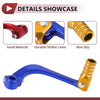 Honda CRF110F (2013-2018) Blue Gold Folding Motorcycle Gear Shifter Lever