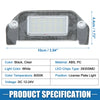 Dodge Dart White LED License Plate Light Assembly (2013-2016)
