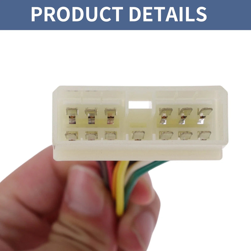 Jeep Eagle Car Stereo CD Player Wiring Harness Set (1989-1996)