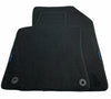 Peugeot with Blue Stripes Emblem Tailored Carpets Floor Mats (All Models)
