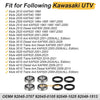Kawasaki Mule 2 x Front Wheel Bearings Seals