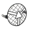 Cafe Racer Bobber Motorcycle 6.5" Headlight Grill Guard Light Cover