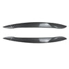 BMW X5 Carbon Style Add-On Headlight Eye Lid Eyebrow Trim Cover (2008–2013)