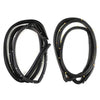 Door Rubber Seal Weatherstrip Rear L+R Fits Honda Accord CB 4D Sedan 1990-93 D05