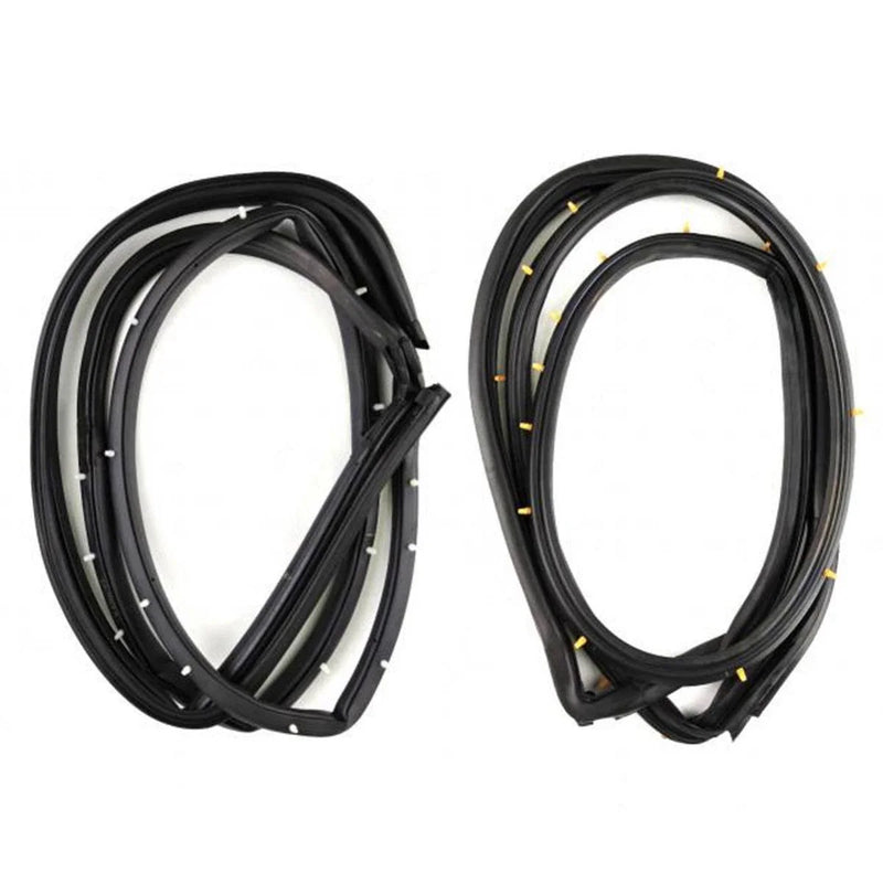 Door Rubber Seal Weatherstrip Rear L+R Fits Honda Accord CB 4D Sedan 1990-93 D05