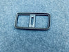 Honda Civic Carbon Fiber Rear Outlet Air Vent Frame Cover Trim (2022-2023)