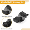 Lexus RX 2010-2015, LS 2008-2016 Windshield Washer Nozzle 2 x Black