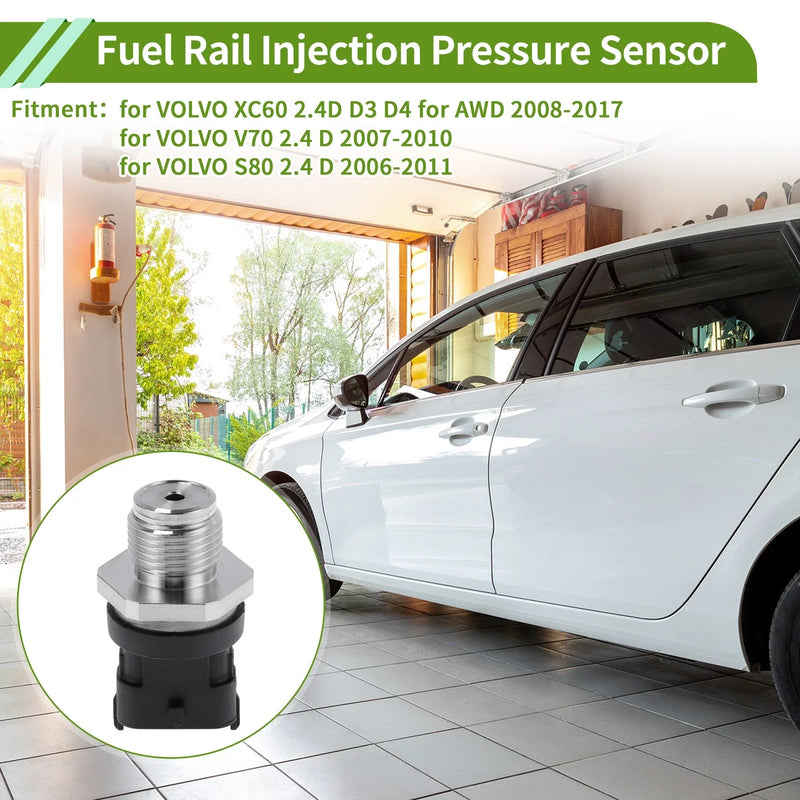 Volvo XC60 2.4D D3 D4 AWD Fuel Injection Pressure Sensor (2008-2017)