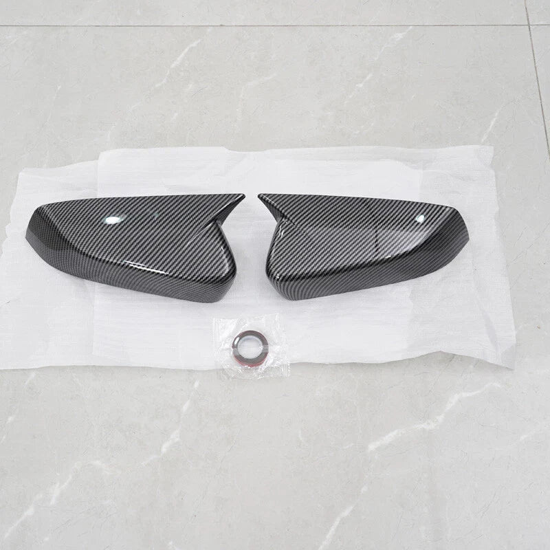 Ford Mustang 2010-2014 Carbon Black LF + RH Side Mirror Cover Caps