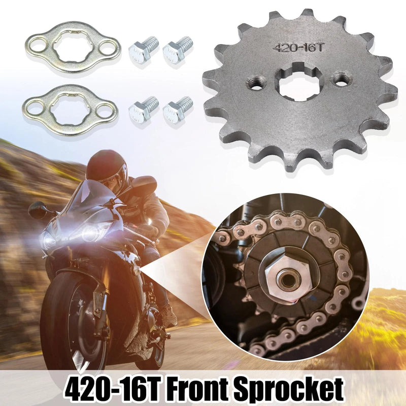 Honda 50cc 70cc 90cc 110cc 125cc 16T 17mm Front Sprocket