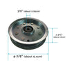 MTD Cub Cadet 38"-54" Mowers Flat Idler Pulley