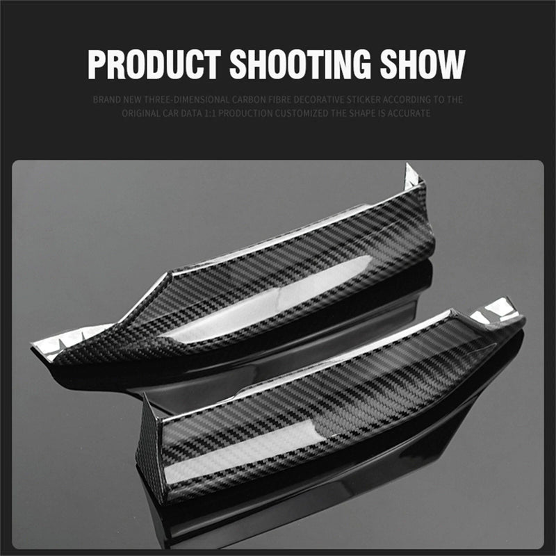 Subaru WRX Carbon Fiber Front Bumper Side Corner Cover Trim (2022-2024)