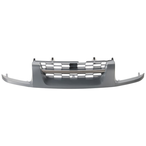 Grille For 2002-2004 Nissan Xterra Gray Plastic