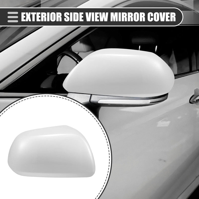 Toyota Highlander Right Side / ABS White / Mirror Cover Cap (2009–2014)
