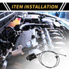 Ford F-150 F250 F350 Bronco Hood Latch Release Cable (1987-1991)