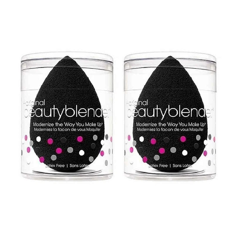 Makeup Flawless Black 2 x Beauty Applicator Foundation Blender Sponge