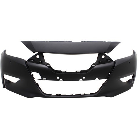 Front Bumper Cover For 16-18 Nissan Maxima Primed With