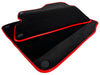 Ferrari California (2008-2014) with Alcantara Red Trim Black Floor Mats