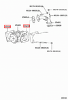 Toyota LandCruiser HDJ100 1HD FTE 4.2 Diesel EGR Valve