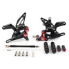 Kawasaki Z900 2021-2023 Aluminum Rear Sets Footpegs (2 x Black)