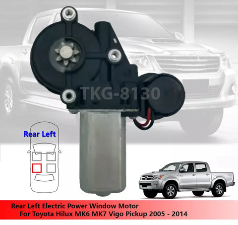 Toyota Hilux Rear Left Power Window Motor (2005-2014)