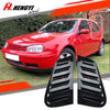 Golf MK4 5-Door Hatchback Glossy Black Rear Window Louver Cover (1997–2004)