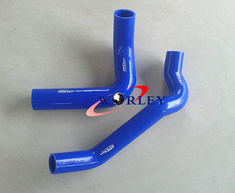 Holden HK HT HG BLUE Silicone Radiator Hose Kit (1968-1971)