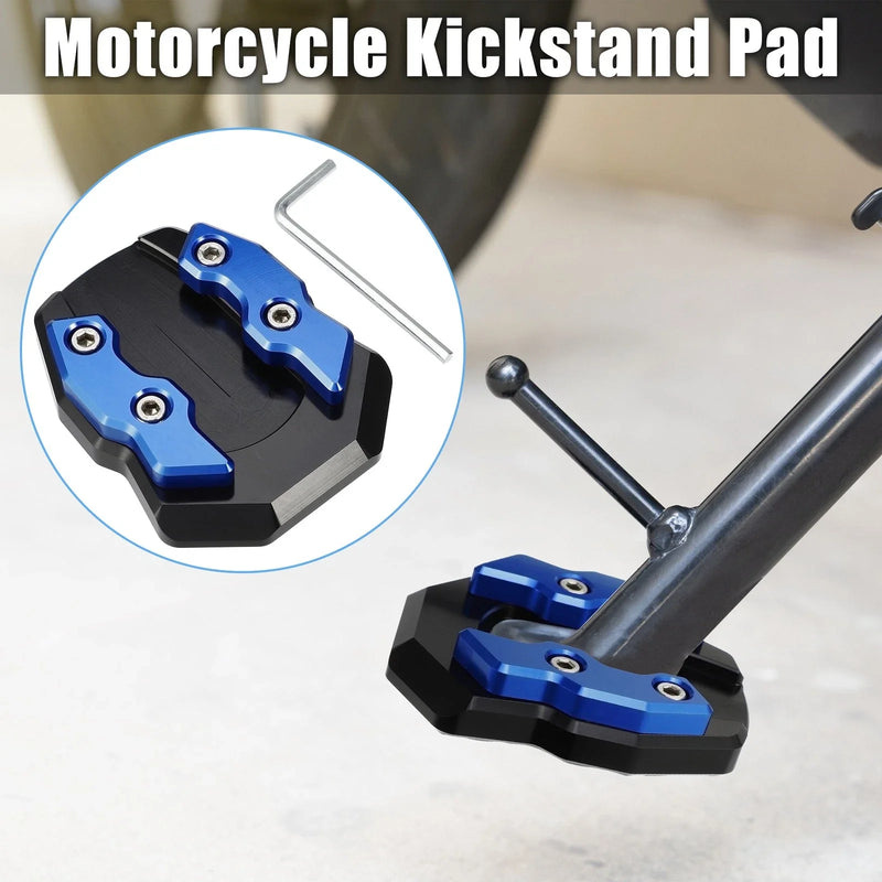 Honda Adv-160 2022 - Black Blue Kickstand Pad