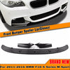 BMW F10 5 Series M Sport Glossy Black Bumper Spoiler Lip (2011-2017)