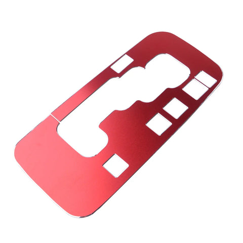 Jeep Wrangler JK Red Gear Shift Panel Cover Trim (2011-2017)