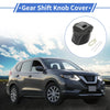 Nissan Rogue Gear Shift Knob Cover 2021-2024 Black Beige Faux Leather