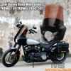 Harley Dyna Wide Glide FXDWG 15" Smoke Windshield Fairing (2006-2017)