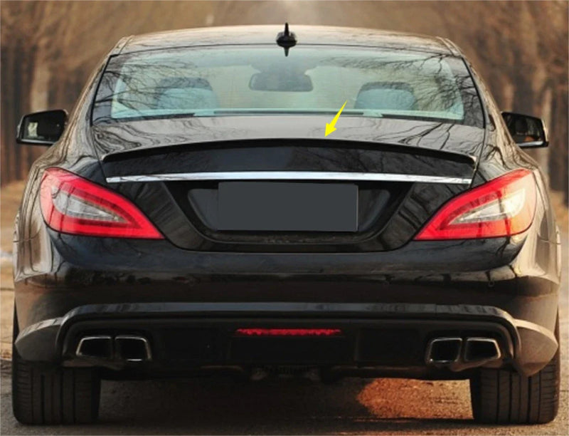 Mercedes-Benz CLS Class Rear Boot Spoiler Wing Unpainted (2012-2017)