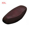 Motorcycle Seat Full Cover / XXL / Net Mesh Breathable Protector Cushion