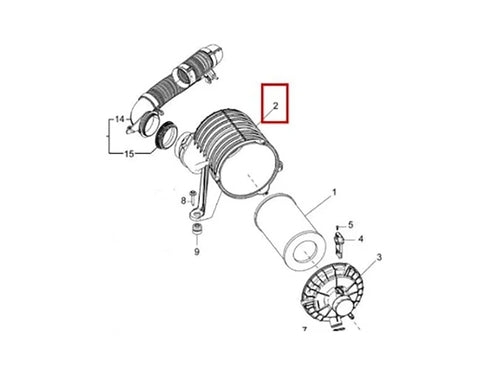 Holden Colorado 2.5L 2.8L Air Filter Housing (2012-2021)