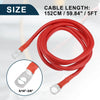 Car Copper Battery Inverter Cable 5/16-3/8 in 5 ft Red