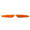 Mercedes-Benz W211 E-Class Left Right Bumper Side Marker Lights (2003-2006)