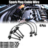 Toyota Camry DLX, LE, XLE 2.2L L4 4pcs Spark Plug Ignition Wire