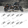 Honda 10 x 8.5cm Silver Tone Motorcycle Brake Pedal Return Springs