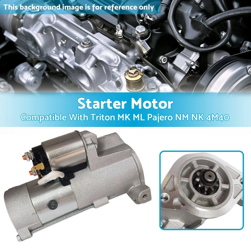 Mitsubishi Triton Pajero 2.8 3.2 Starter Motor (MK ML NK NL NM)