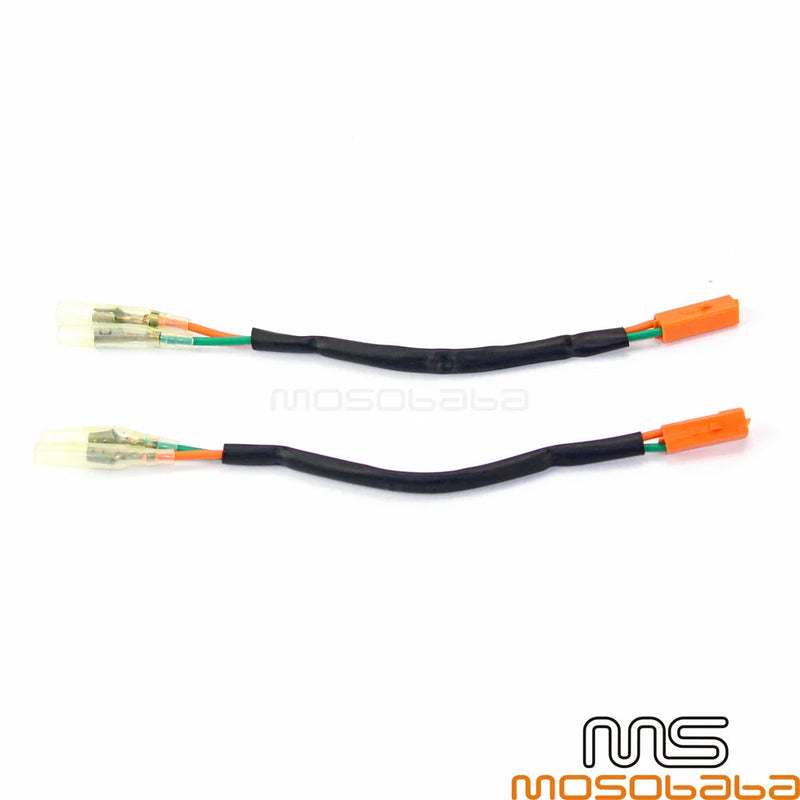 Kawasaki Ninja ZX 6R 9R Wire Turn Signal Adapters Plug Connector Harness