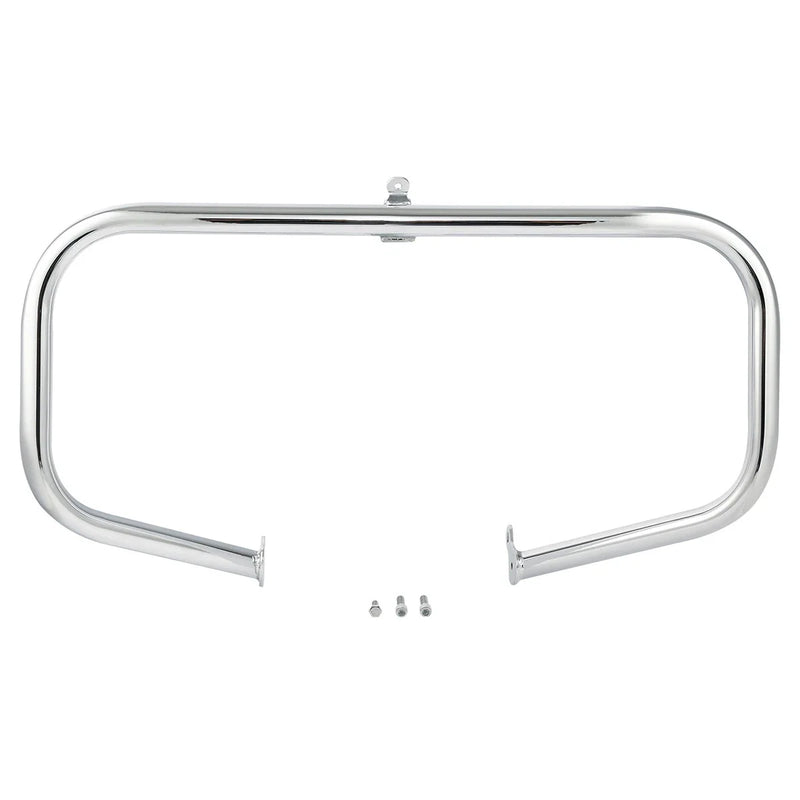 Harley Touring Highway Engine Guard Bar & Long Angled Foot Pegs (2009-2024)